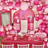 Set 126 Baloane Din Latex, Baloane Party, 12 Cm, 25 Cm, 30 Cm, 45 Cm, Pal, Gold - vivimall.ro