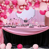 Set 126 Baloane Din Latex, Baloane Party, 12 Cm, 25 Cm, 30 Cm, 45 Cm, Pal, Gold - vivimall.ro