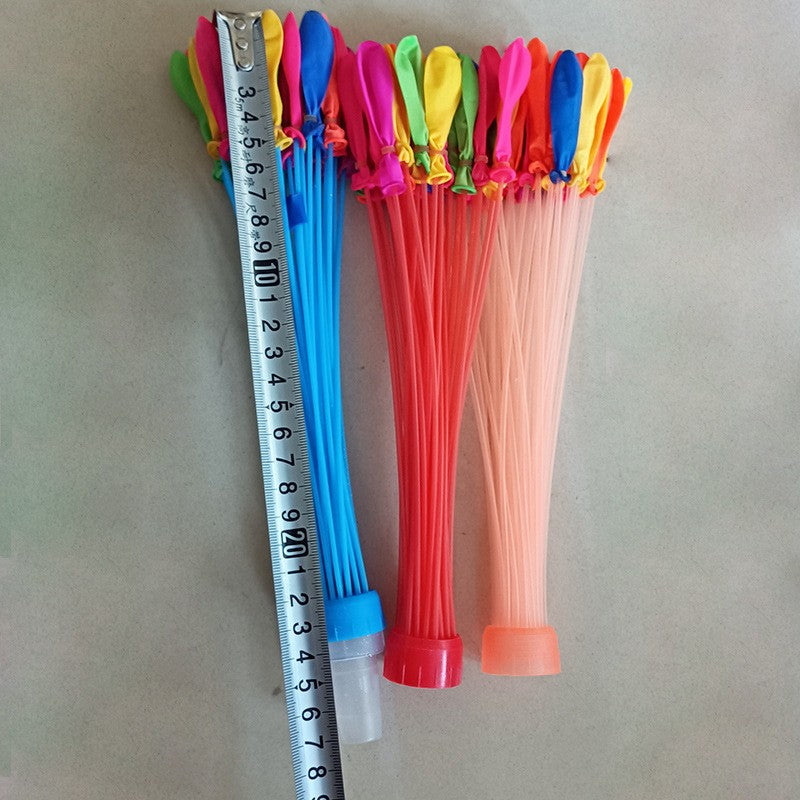 Set 111 Baloane Din Latex, Aqua Party, Sistem De Umplere Rapida, 10 Cm Diametru - vivimall.ro