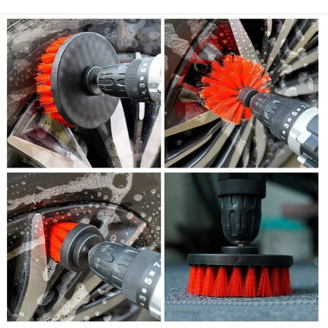 Set 12 accesorii curățare auto, interior și exterior | AutoClean - vivimall.ro
