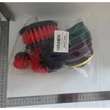 Set 12 Accesorii pentru Curatare Auto, Vivimall, Interior si Exterior, Rosu - vivimall.ro