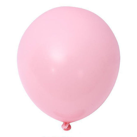 Set 12 Baloane, Flippy, din Latex Macaroon, 30 cm, Roz - vivimall.ro