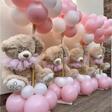 Set 12 Baloane, Flippy, din Latex Standard, 13 cm, Roz Deschis - vivimall.ro