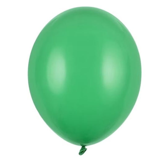 Set 12 Baloane, Vivimall, din Latex Standard, 30 cm, Verde - vivimall.ro