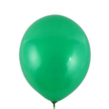 Set 12 Baloane, Flippy, din Latex Standard, 30 cm, Verde - vivimall.ro