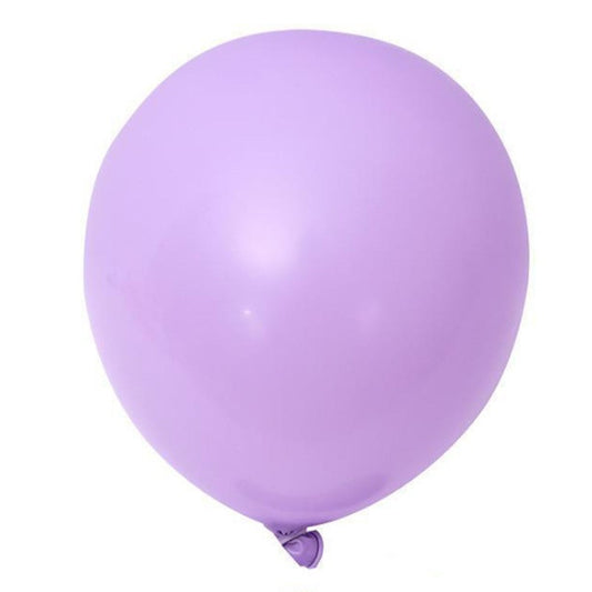 Set 12 Baloane, Vivimall, din Latex Macaroon, 30 cm, Mov - vivimall.ro