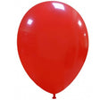Set 12 Baloane, Flippy, din Latex Standard, 25 cm, Rosu - vivimall.ro