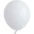Set 12 Baloane, Flippy, din Latex Standard, 30 cm, Alb - vivimall.ro