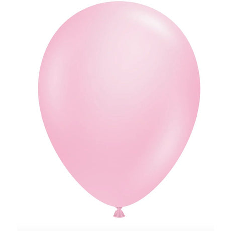 Set 12 Baloane, Flippy, din Latex Standard, 30 cm, Roz Deschis - vivimall.ro