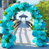 Set 12 Baloane, Flippy, din Latex Standard, 30 cm, Turcoaz - vivimall.ro