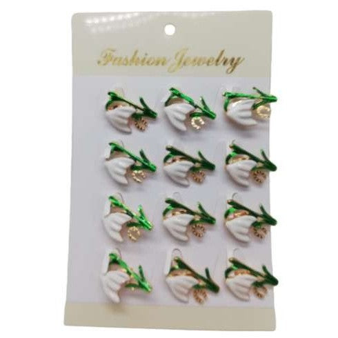 Set 12 Brose Ghiocel Cu Potcoava - vivimall.ro