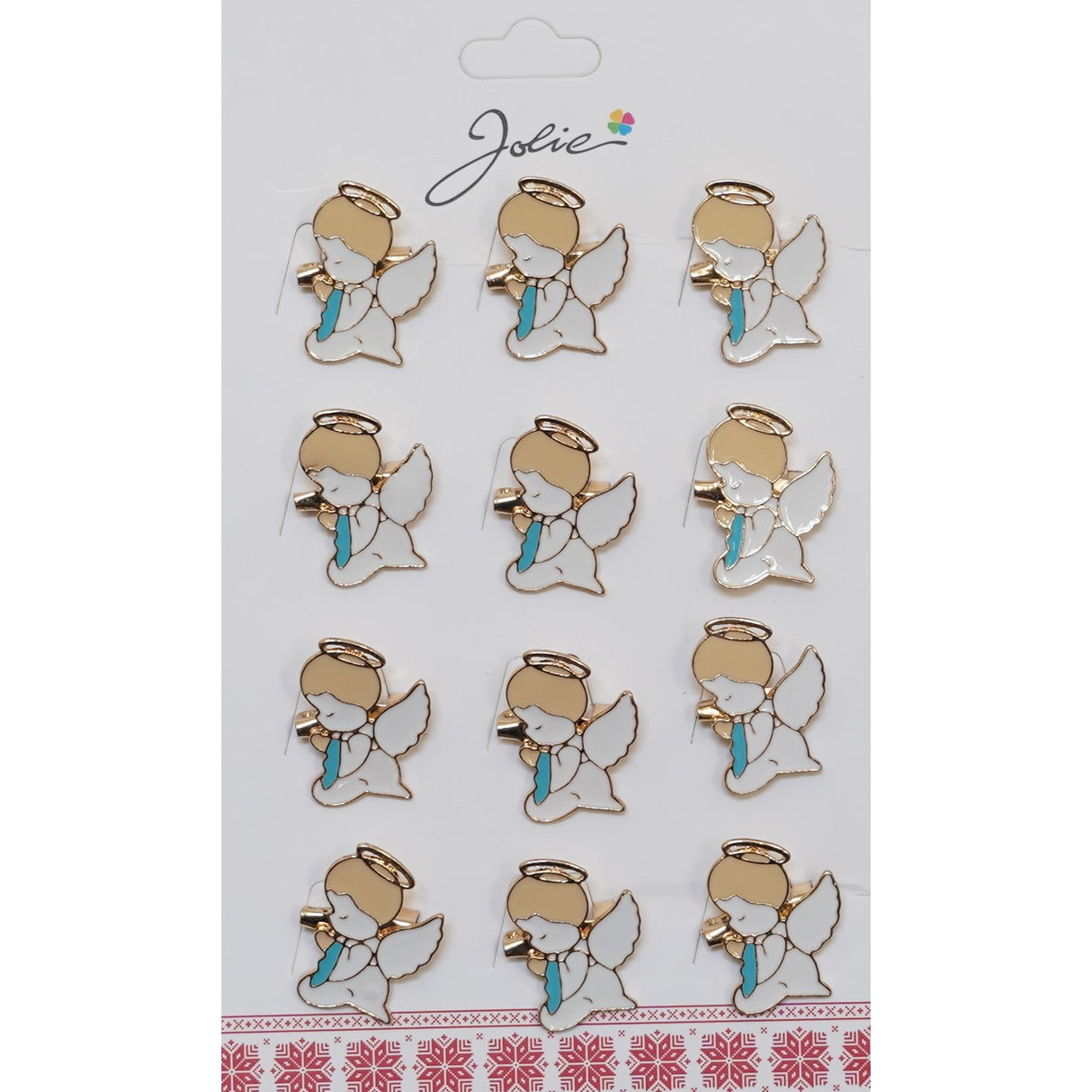 Set 12 Brose Martisor pentru Copii Ingeras - vivimall.ro