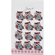 Set 12 Brose Martisor Primavara Bufnita Cu Mesaj Sotia Mea Iubita - vivimall.ro