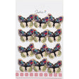 Set 12 Brose Martisor Primavara Fluture Cu Aripi Deschise - vivimall.ro