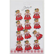 Set 12 Brose Martisor Primavara Mesaj Mandra De Tara Mea - vivimall.ro