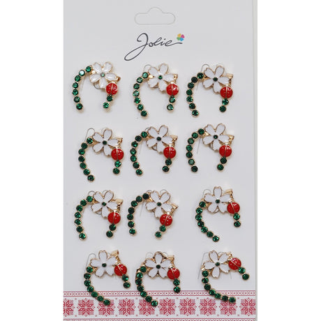 Set 12 Brose Martisor Primavara Potcoava Cu Floare Si Buburuza - vivimall.ro