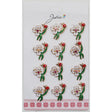 Set 12 Brose Martisor Primavara Trifoi Cu Buburuza - vivimall.ro