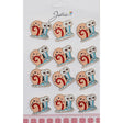 Set 12 Brose Pentru Copii Melc Cu Ochi - vivimall.ro