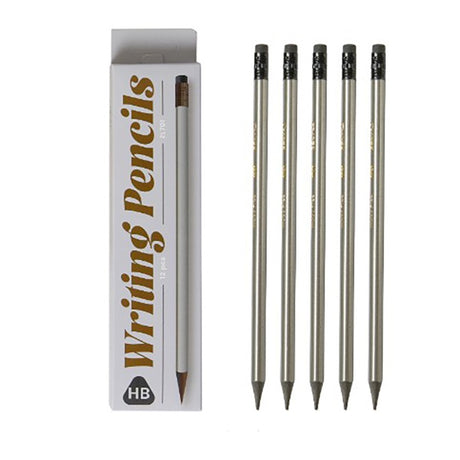 Set 12 Creioane Negre 19 Cm | EduLine
