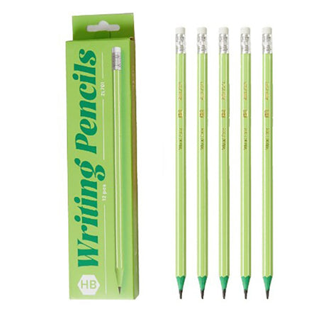 Set 12 Creioane Negre 19 Cm | EduLine