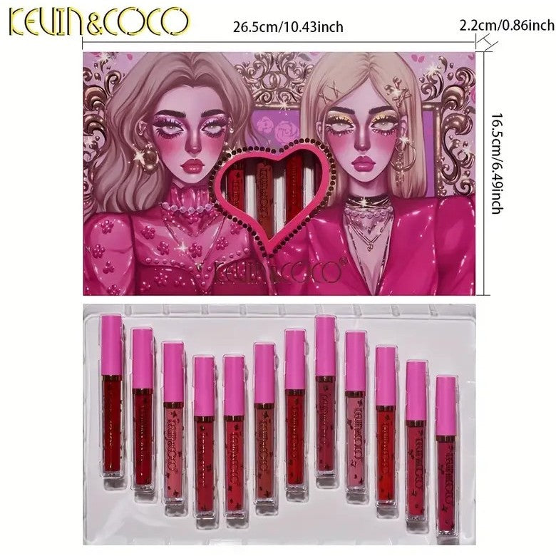 Set 12 Lip Gloss | LipsWow - vivimall.ro