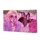 Set 12 Lip Gloss Kevin&Coco, nuante de rosu, rose, nude, roz, cutie dreptunghiulara, 26.5x16.5x2.2 cm, 200 g, multicolor - vivimall.ro