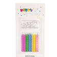 Set 12 Lumanari De Tort, Party, 6.5 Cm, Din Parafina - vivimall.ro