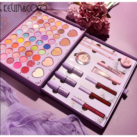 Kit Machiaj Complet 13 Piese | GlowVibe - vivimall.ro