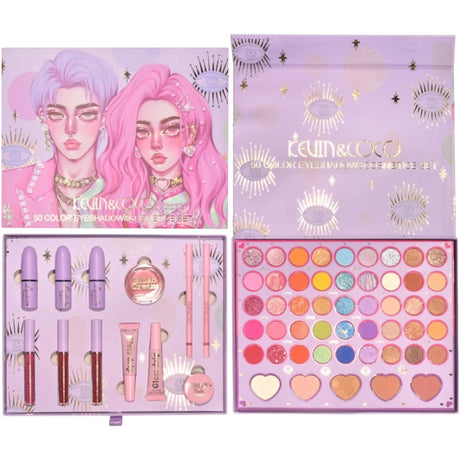 Kit Machiaj Complet 13 Piese | GlowVibe - vivimall.ro
