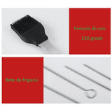 Set 14 ustensile inox pentru grătar cu geantă | GrillMaster - vivimall.ro