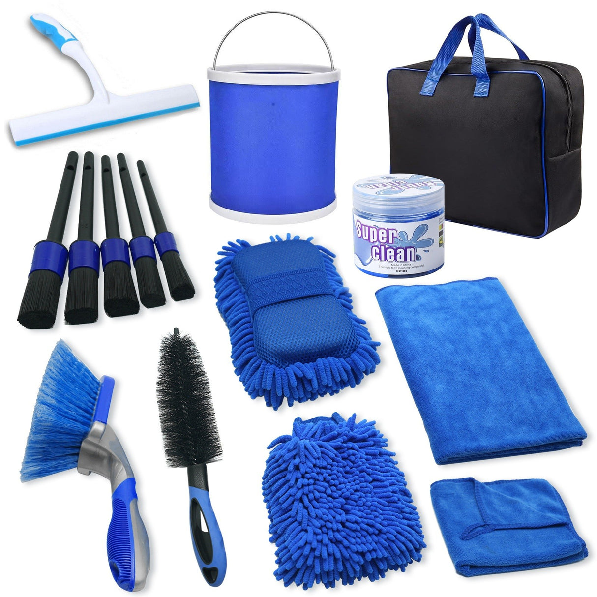 Set 15 Accesorii Curățare Auto | AutoPro