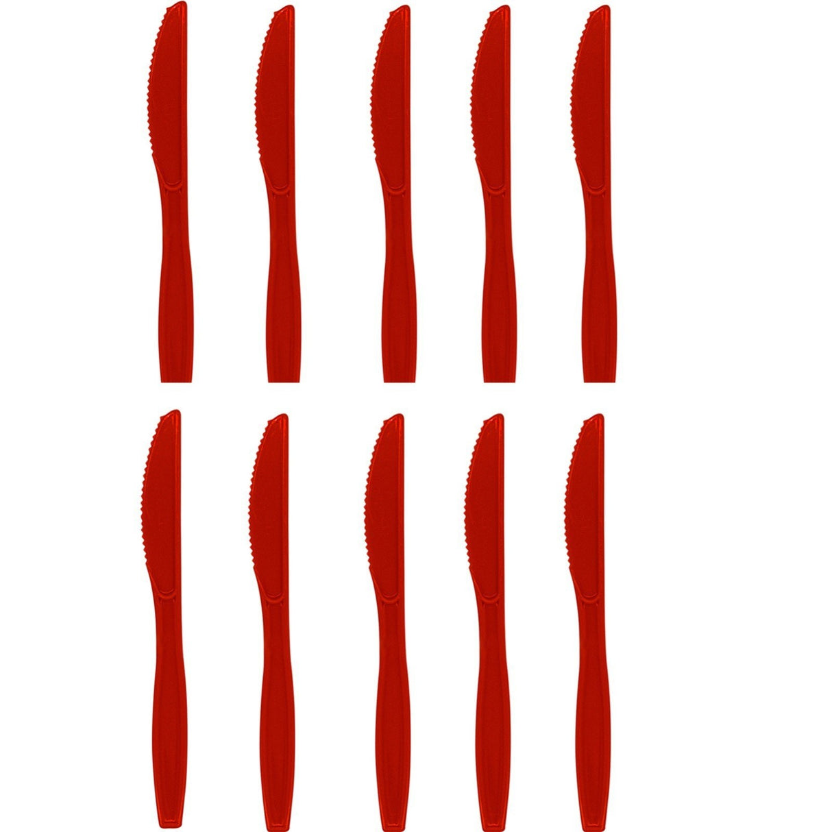 Set 16 Cutite De Unica Folosinta, Din Plastic, 15 Cm - vivimall.ro