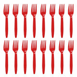 Set 16 Furculite De Unica Folosinta, Din Plastic, 15 Cm - vivimall.ro