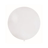 Set 2 Baloane Din Latex, 90 Cm, Alb Si , 35 G - vivimall.ro
