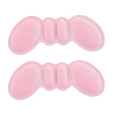 Set 2 Branturi cu Pernute pentru Calcai, Vivimall, Suport Interior pentru Incaltaminte, Marime Universala, Aderent pe Piele, Roz - vivimall.ro