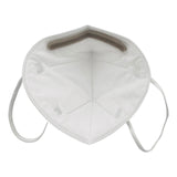 Set 2 bucati Masca de protectie faciala, Flippy®️, de unica folosinta, FFP2 CE 2163, 5 straturi, nesterila, ambalaj individual, Alb - vivimall.ro