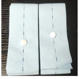 Set 2 Centuri De Monitorizare A Ritmului Cardiac Fetal, Material Moale Si Elastic, 6 X 130 Cm - vivimall.ro