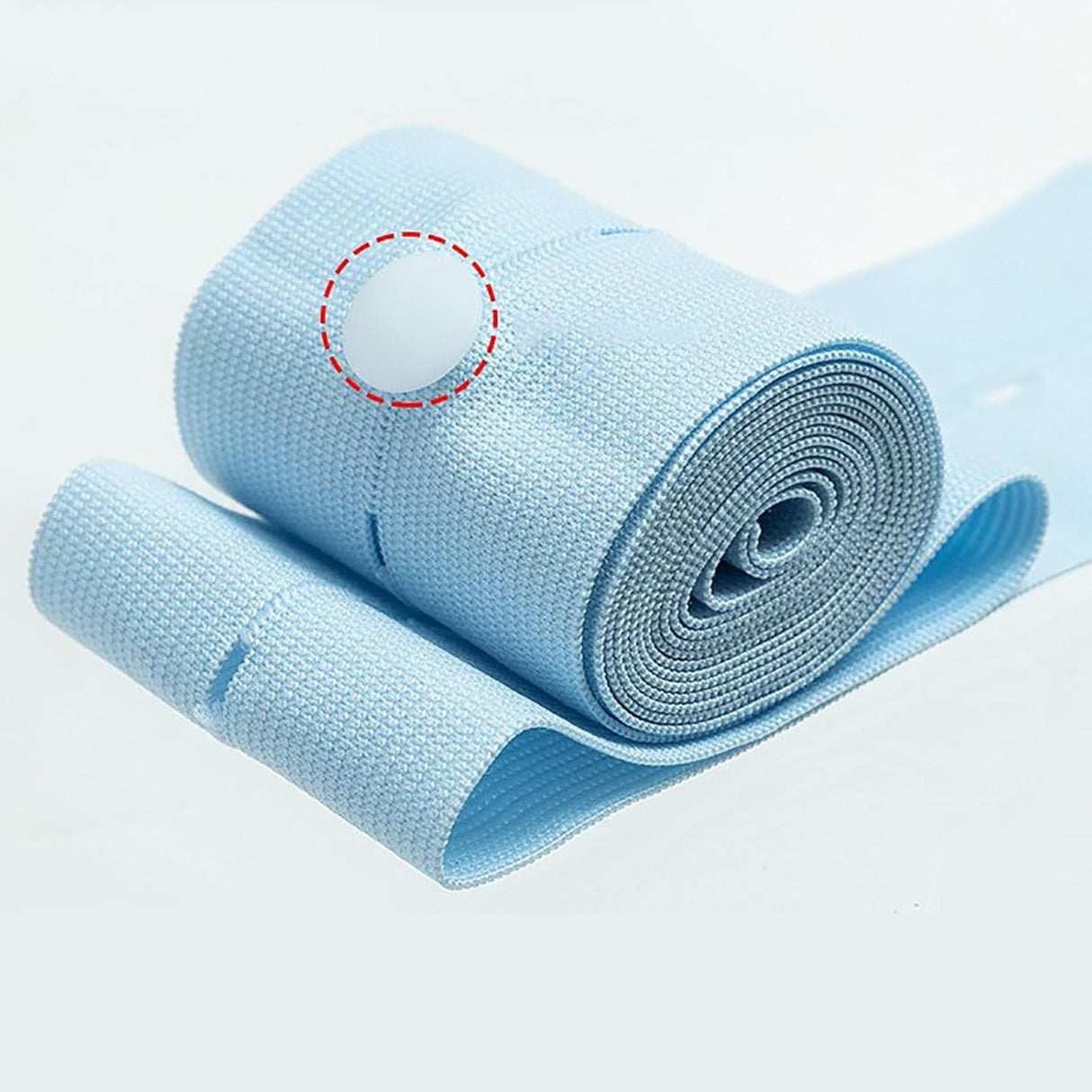 Set 2 Centuri De Monitorizare A Ritmului Cardiac Fetal, Material Moale Si Elastic, 6 X 130 Cm - vivimall.ro