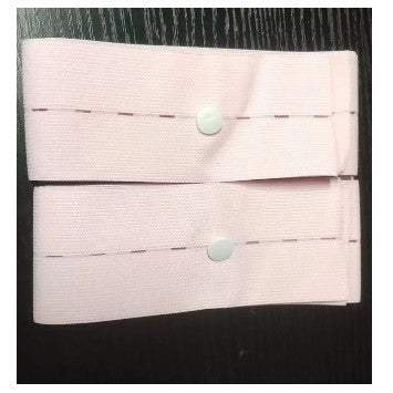 Set 2 Centuri De Monitorizare A Ritmului Cardiac Fetal, Material Moale Si Elastic, 6 X 130 Cm - vivimall.ro