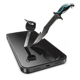 Set 2 folii sticla securizata cu sistem de montare usor si rapid Flippy compatibila cu Apple iPhone 12 / 12 Pro Transparent - vivimall.ro