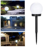 Set 2 Lampi Solare Glob Lumina Rece | SolarGlow - vivimall.ro