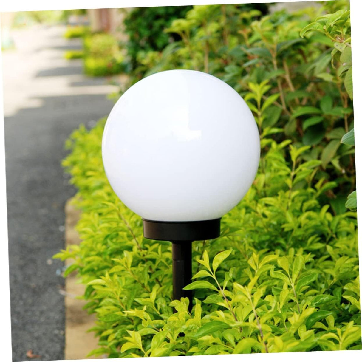 Set 2 Lampi Solare Glob Lumina Rece | SolarGlow - vivimall.ro