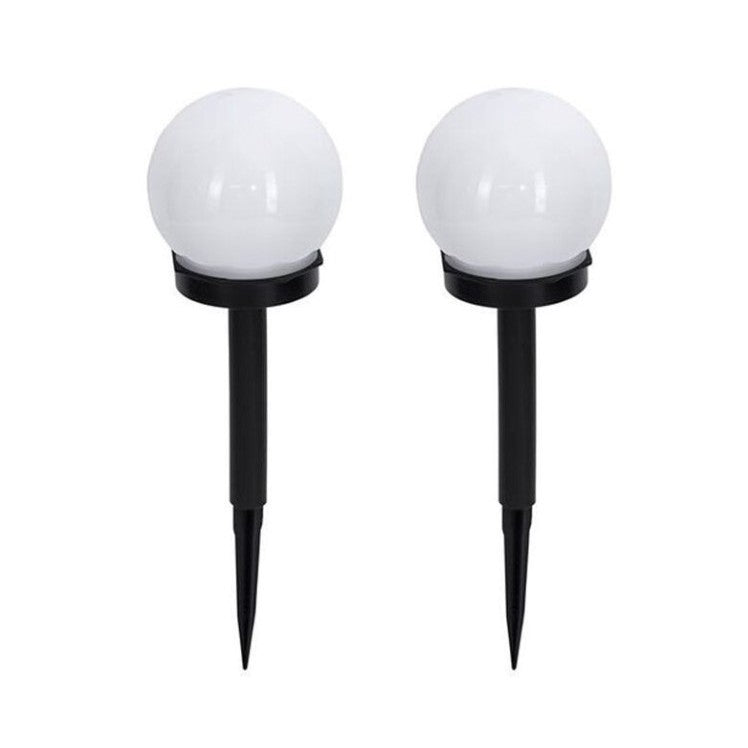 Set 2 Lampi Solare Glob Lumina Rece | SolarGlow - vivimall.ro