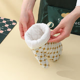 Set 2 Manusi Cuptor Manusa De Bucatarie, Rezistenta 330 Grade, Textil Si Cauciuc, 26.5X18 Cm - vivimall.ro