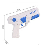 Set 2 Piese Jucarie Interactiva, Flippy, Pistol de Catapultare + Zmeu, din Plastic si Panza, +8 Ani, Impermeabil, Model Pisicuta cu Gogoasa, Multicolor