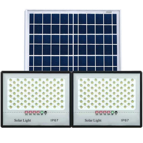 Set 2 Proiectoare Led Solare 200W | TwoSun - vivimall.ro