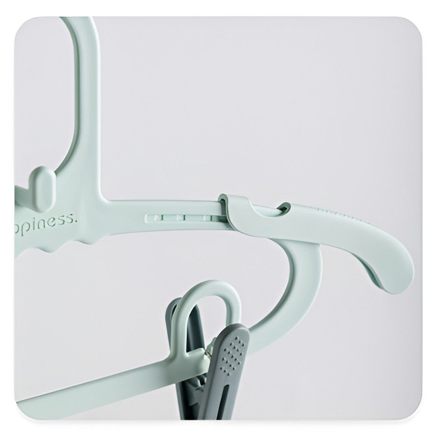 Set 20 De Cleme Pentru Haine, De Prindere Pentru Pantaloni, Atasabile La Umerase, 1.6X2.3X6.35 Cm - vivimall.ro