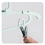 Set 20 De Cleme Pentru Haine, De Prindere Pentru Pantaloni, Atasabile La Umerase, 1.6X2.3X6.35 Cm - vivimall.ro