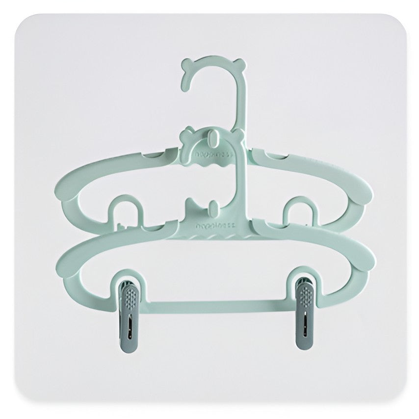 Set 20 De Cleme Pentru Haine, De Prindere Pentru Pantaloni, Atasabile La Umerase, 1.6X2.3X6.35 Cm - vivimall.ro