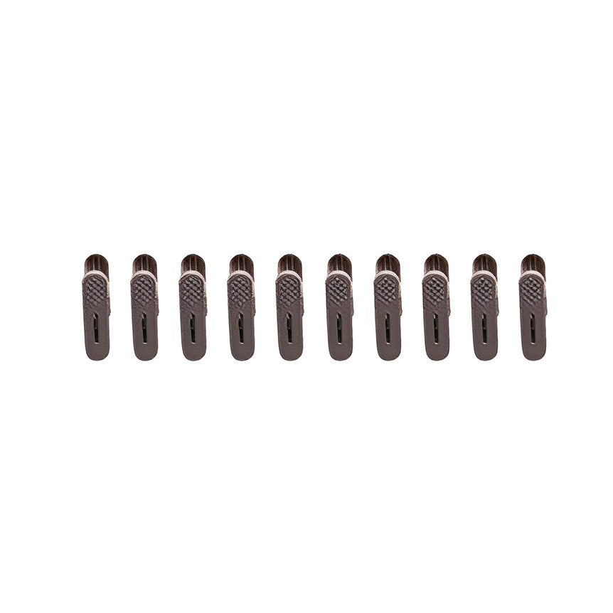 Set 20 De Cleme Pentru Haine, De Prindere Pentru Pantaloni, Atasabile La Umerase, 1.6X2.3X6.35 Cm - vivimall.ro
